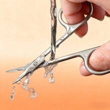 1pc Stainless Steel Silver Cuticle Nipper - Can Trim Dead Skin/Callus On Hands & Feet, Cut Nails, Professional Callus Remover, Durable, Anti-Rust, Ideal For Home/Salon Use - Silver - View 7