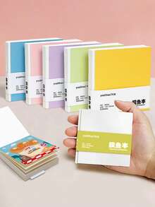 1 本用于素描、水彩画、手绘的艺术书，含 200g 超厚亚克力纸，用于涂鸦和艺术用品的口袋素描本，学校和办公文具，返校，母亲节，妈妈的礼物，返校，学校用品 - 彩色 - 查看 7