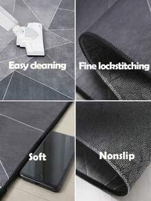 1pc Round Blue Starry Sky Velvet Rug, Vintage Round Rug For Bedroom, Living Room, Sofa, Coffee Table, Computer Chair, Swivel Chair, Small Mat, Suitable For All Seasons - Navy Blue - View 10