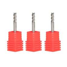 3 Pieces YG1-28558-3 Tungsten Steel Milling Cutter Aluminum Carbide End Milling Cutter For Aluminum - Silver - View 3