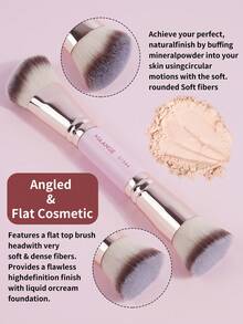 MAANGE 5/7pcs Premium Synthetic Hair Eye Makeup Brush Eyeshadow Brush Mixed Brush Eyeliner Brush Eye Shadow Brush Soft Comfortable Effective Application Long Handle Professional Cosmetic Brush Makeup Tools Kit At Home Or On-The-Go Travel Eye Makeup Brush Set Makeup Accessories Gifts For Friends - Pink - View 8