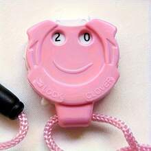 1 pieza/2 piezas Herramienta y accesorio de costura práctico de plástico rosa para tejer y ganchillo, marcador de puntada, colgante, contador de filas de tejido - Multicolor - Ver 9