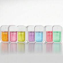 Leoyol 1瓶多香型免洗洗手液，38毫升玻尿酸洗手液，香氛喷雾，沐浴露，便携式旅行洗手液 - 彩色 - 查看 1