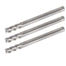 3 Pieces YG1-28558-3 Tungsten Steel Milling Cutter Aluminum Carbide End Milling Cutter For Aluminum - Silver - View 10