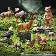 Realistic Animal Models, Lion, Tiger, Leopard, Panda, Giraffe, Jungle Animal Family Set, Educational Toys, Cake Decorations, Christmas & Birthday Gifts, Children & Toddler Gifts, Animal Models, Mini Jungle Toy Set, Room Decor - Multicolor - View 8