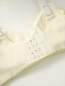 2pcs/Set Minimalist Comfortable Sports Bras For Women, Wireless, Solid Color - Multicolor - View 4