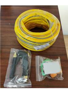 High Pressure Water Gun Household Gadget, Retractable Water Hose, Faucet, Watering, Car Washing, Cleaning Tool