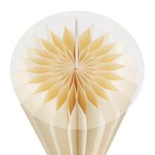 39.4in Tall Foldable Paper Columns, 2 Pcs Display Pedestals, Cream White Wedding Centerpieces Display, Cylinder Flower Stand With Acrylic Panel, Paper Pillar For Engagement, Birthday, Party, Decoration(42 Cardboard, 100.23lbs Load Capacity) - Milky - View 12
