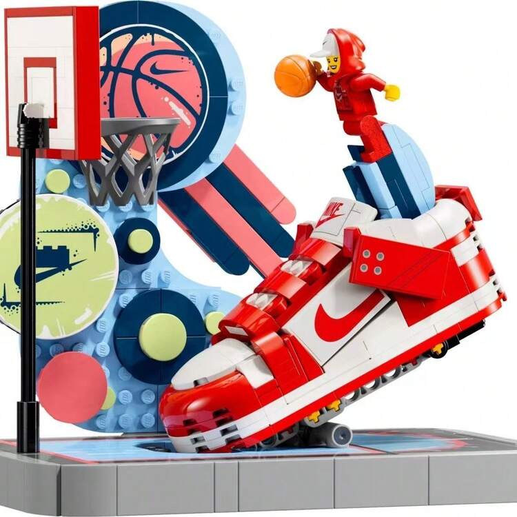 LEGO ICONS Series 43021 Dunk Streetball Player Boy Girl Building Block Toy Gift - 43021 - View 5