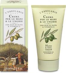 Crema para manos y uñas LErbolario L'erbolario - con aceite de oliva y vitamina E - mantiene la elasticidad y previene enrojecimiento y agrietamiento, libre de crueldad - 2.5 oz - 1 - Ver 1