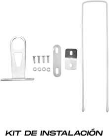 Piago Canasta Canastilla para Bicicleta Acero R24 Incluye Soportes - R24 Negro - Ver 11