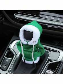 1 件圣诞汽车换档盖装饰连帽衫，圣诞老人迷你连帽衫运动衫，适用于汽车内饰装饰，适合圣诞节、婚礼、派对、节日活动、汽车配件、圣诞礼物、圣诞节