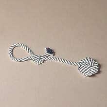 7 Stück strapazierfähiges interaktives Hundeleine Spielzeug, geeignet für Besitzer-Haustier Spielzeit, kaubares verknotetes Design, multifunktionale Innen-/Außen Zahnpflege Kauleine für große, mittlere und kleine Hunde - Verschiedenfarbig - Übersicht 5