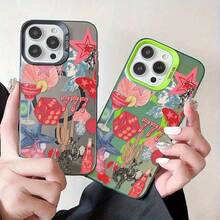 [Funda de teléfono plateada]artísticoretroOccidentalcollageTeléfonoEstucheparaiPhoneModelos16,15,14,13,12,11,XR,XS,X,Además,. ProfesionalMax,EstoDe modaYDe modaEstucheEsLigero,Protector,Alta calidad,Resistente a los arañazos,YDuradero,UNExcelenteRegaloYunÉxito de ventasEsunNuevoLlegadaEsoEsTambiénResistente al calor - Blanco - Ver 6