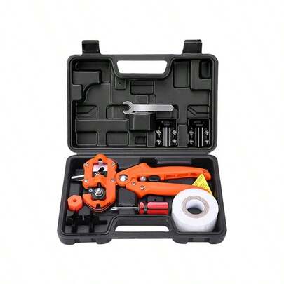 Garden Grafting Pruning Pruner Tool Kit Garden Fruit Tree Professional Pruning Shears With 3 Replaceable Blades/Grafting Scissor Shear For Plant Branch Twig Vine Fruit Trees Bonsai