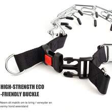 MEISO Collar De Entrenamiento para Perros Collar De Cadena para Adiestramiento De Perros Cadena De Acero Inoxidable Ajustables para Perros Pequeños Medianos y Grandes - Pago - Ver 4