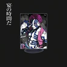 Dem/OnSlayer Anime Merch - Mugen Train/Infinity Castle Acrylic Standees (Akaza/Kyojuro), Mugen Train/Infinity Castle Standees - Akaza & Kyojuro Acrylic Desk Ornaments,Perfect For Gifting & Collecting,Suitable For Anime Fans - Birthday/Christmas Gift,Desk Decoration/Bookcase Display,Collection & Appreciation/Doujin Merch Matching