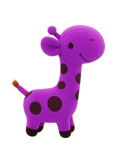 Girafa de Pelúcia 18cm para Cachorro e Gato Brinquedo Pet