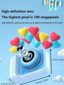 High-Definition Fashion Camera, Dual Cameras, Multiple Filter Functions, Multiple Expression Modes Cartoon Camera.