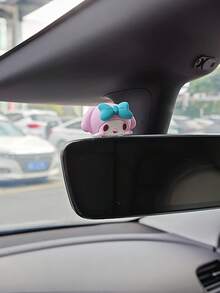 SANRIO Mặt dây chuyền Hello Kitty trang trí gương chiếu hậu ô tô, phụ kiện thanh lịch dành cho nữ, quà tặng thích hợp. - Nhiều màu - Xem 6