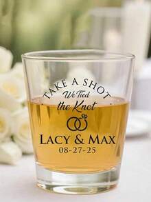 Customized Wedding Glasses, Photo Glasses, Customized Birthday Glasses, Customized Glassware, Customized 45ml Glasses, Customized Glassware, Personalized Glasses, Customized Gifts, Personalized Glassware, Personalized Glasses, Unique Wedding Favors, Personalized Face Party Favors, Face Printed Glasses - Transparent - View 15