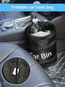 1 thùng rác treo xe tiện dụng - 5.91x7.87 inch, túi đựng rác đa chức năng, thích hợp để treo sau lưng ghế xe/bên cửa/tay vịn trung tâm, phụ kiện xe hơi, quà tặng thiết thực cho nam giới lái xe, các ông bố và đồng nghiệp. - Nhiều màu - Xem 5