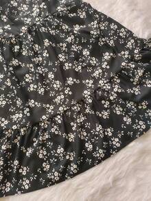 Women's Dress With Padded Cups, Floral Print, Adjustable Straps, Short, Loose Fit, New Summer Model - Trước-2 - Xem 5