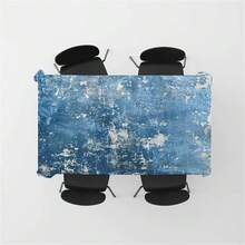 1件现代简约风格桌布/餐巾，优雅现代设计，防水可洗涤纶面料，米色，适合餐厅餐桌装饰，耐用涤纶纤维面料。