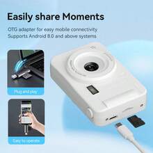 Cámara digital 4K de nivel de entrada con estilo retro, mini cámara CCD, alta definición, alta resolución de píxeles, portátil, ideal para estudiantes y viajeros - Multicolor - Ver 10