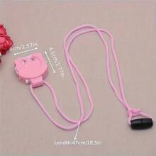 1 pieza/2 piezas Herramienta y accesorio de costura práctico de plástico rosa para tejer y ganchillo, marcador de puntada, colgante, contador de filas de tejido - Multicolor - Ver 11