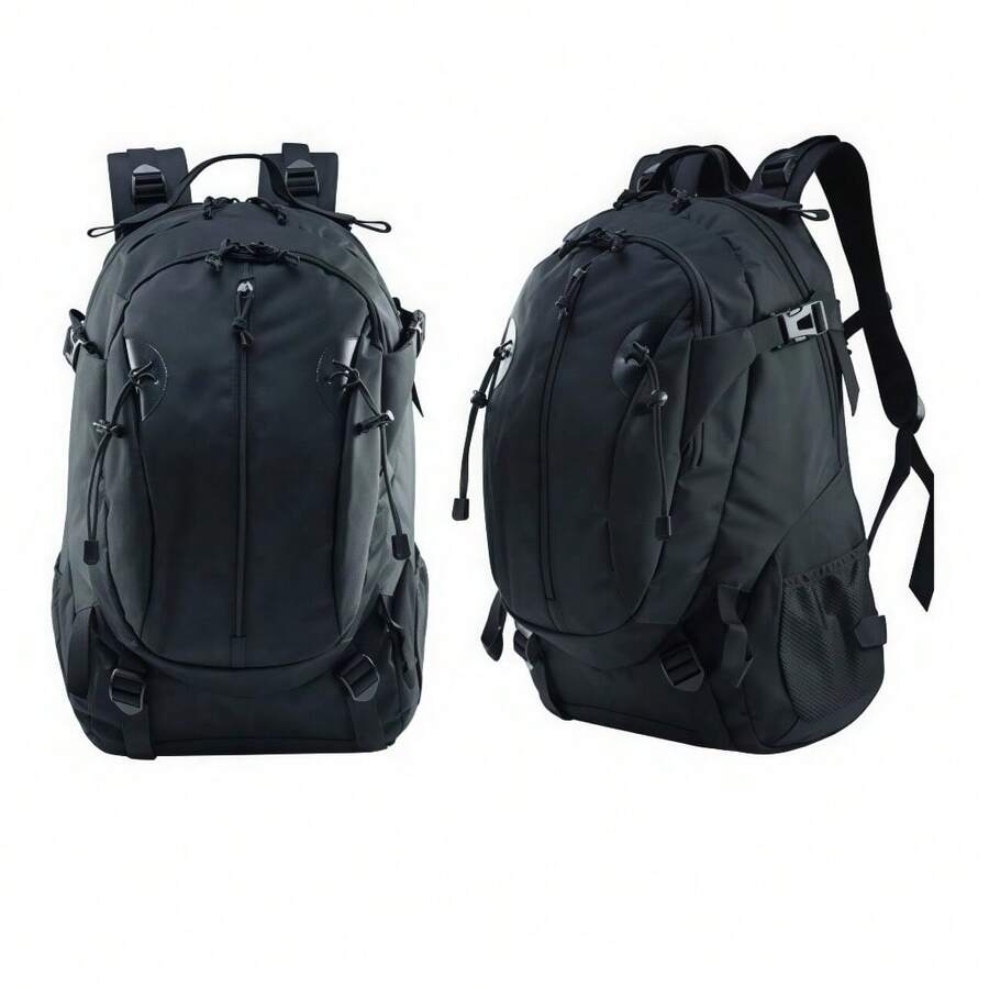 Men Functional Backpacks - Black - View 1