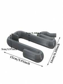 Overflow Pipe 3D Printing Water Bucket Hose Bucket Edge Bracket