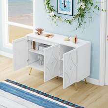 Storage Cabinets - Blanco + Tablero de partículas-1 - Ver 2
