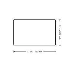 1个新生儿婴儿枕，小熊图案，长方形透气防扁头枕，男女宝宝通用，四季皆宜