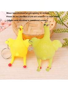 1 款趣味挤压产蛋母鸡：儿童创意减压鸡玩具！（轻微瑕疵，不影响使用） - 彩色 - 查看 9