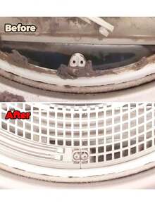 1 Piece Of Washer & Dryer Vent Cleaning Brush With A Long Flexible Rod And Spiral Bristles - Collect Dust, Remove Detergent Residue, Prevent Blockage, Maintain Equipment Efficiency, Washing Machine Cleaning Tool, Tidy Up The Lint Trap, Ergonomic Handle Design, Sturdy Handle Structure - Black - View 7