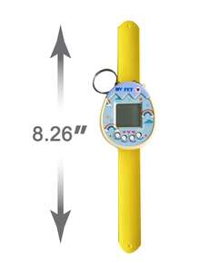 电子宠物游戏、虚拟宠物玩具套装、数字怀旧电子宠物钥匙扣、可爱的手持玩具、适合青少年和成人的完美礼物玩具套装， - 彩色 - 查看 7