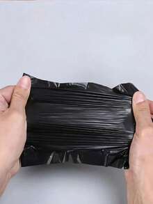 Saci de gunoi mini de unică folosință, saci de gunoi mici din plastic, potriviți pentru saci de depozitare a gunoiului în birouri, mașini, bucătării, băi, case, camere de zi, dormitoare și școli - Negru - Vizualizare 6