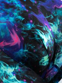 5pcs/Pack Men's Graffiti Print Breathable Briefs, Short Underwear - Black - View 5