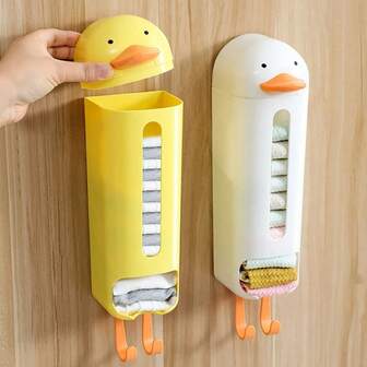 1个家用壁挂式内衣收纳架衣柜内衣袜子收纳架厨房垃圾袋收纳盒