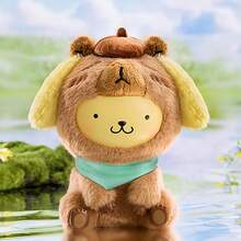 Miniso Sanrio Capybara Serenity Blind Box - Adorable Vinyl-Plush Animal Figurine With Healing Expressions, Soft Texture, Ideal For Car/Desk Decoration(1 PC Random Delivery) - Multicolor - View 7
