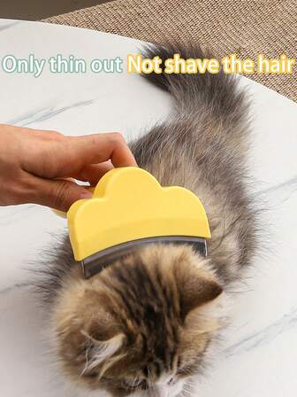 Cat And Dog Hair Thinning Device, Cat Hair Removal And Floating Hair Cleaning Magic Tool, Pet-Specific Hair Opening And Knotting Brush Comb