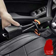 Car Steering Wheel Lock, Anti-Theft Device, Seat Belt Buckle Lock, Steel Cable Lock, Steel Wire Rope Lock, Vehicle-Mounted, Prevent Vehicle Loss And Theft