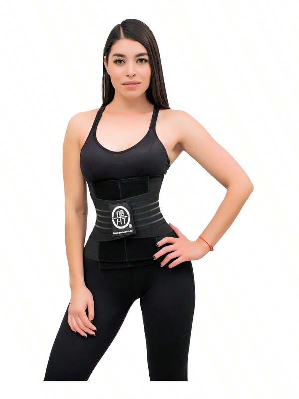 Faja Moldeadora Fit Talle Regular 25 Deportiva Mujer Color Negro Talla ()