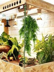 1/2/4pcs Artificial Vine Hanging Decor Realistic Trailing Greenery For Living Room, Balcony, Wedding Party Backdrop – Low-Maintenance Fake Hanging Plants For Wall Decor,Lintel Arch Decoration, Home, Dining Room, Bedroom, Vase Decoration, Birthday Party Decoration Materials New Year Gifts - Multicolor - View 4