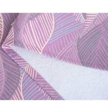 New Feather Pattern Canvas Apron, Durable Cooking/Catering Apron For Kitchen/Restaurant Use, Women - Multicolor - View 5