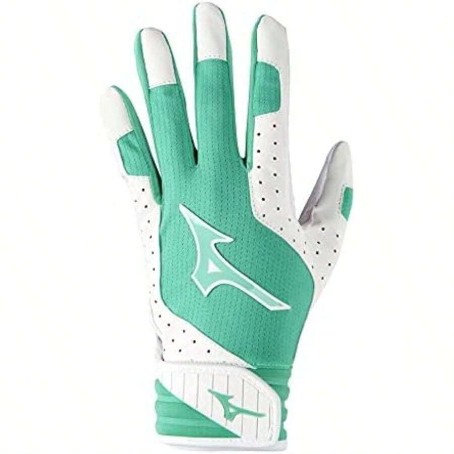 Finch Youth Guante de bateo Acolchado para niñas(Blanco-Menta CH) - Multicolor - Ver 1