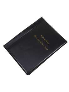 1本带硬币翻盖夹的硬币册，适用于纸板套，60个口袋，可存放5 x 5.5厘米的硬币，是硬币收藏的理想之选。完美搭配订书钉固定的聚酯薄膜翻盖套使用，可安全存放您的硬币。 - 彩色 - 查看 9