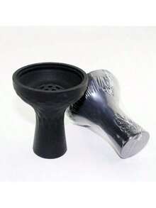 1 套经典亚克力水烟壶、单/双管水烟管、便携式水烟碗及零件，无需电力 - 黑色 - 查看 12