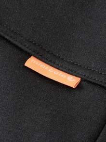 mini bala Kids Pants Adjustable Waist Warm Soft Long Trousers Winter 2025 - Black - View 7